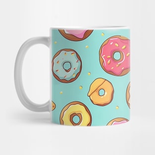 Cartoon Donuts Mug